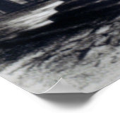 Plaza de las Bárbaras (A Coruña) Poster (Hoek)