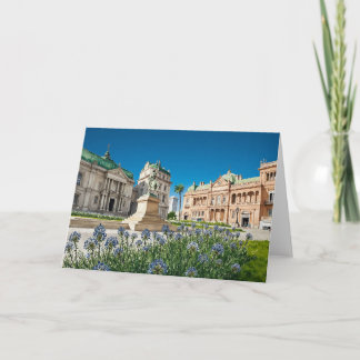 Plaza de Mayo Buenos Aires Argentina Watercolor Kaart