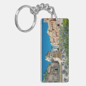 Plaza de Mayo Buenos Aires Argentina Watercolor Sleutelhanger (Voorkant Links)