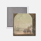 Plaza de Mayo, Buenos Aires, Argentinië, uit Le C Magneet (Voorkant / Achterkant)