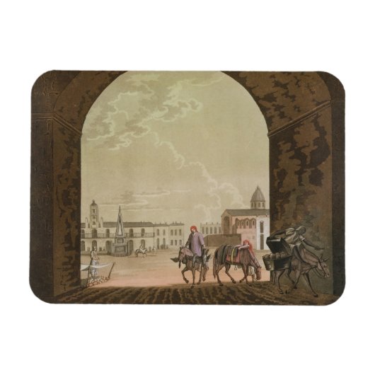 Plaza de Mayo, Buenos Aires, Argentinië, uit Le C Magneet (Horizontaal)