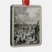 Plaza de San-Carlos de Chiloe, 1835 ] Metalen Ornament (Rechts)