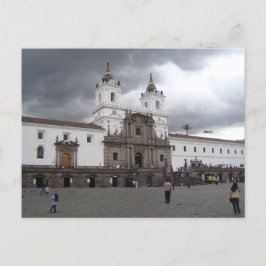 Plaza de San Francisco, Quito, Ecuador Briefkaart