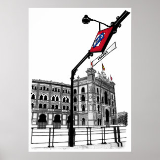 Plaza de Toros de las Ventas (Madrid) Poster