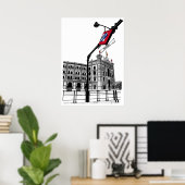 Plaza de Toros de las Ventas (Madrid) Poster (Thuiskantoor)