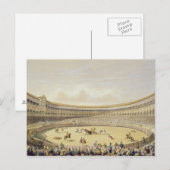 Plaza de Toros van Madrid, 1865 (kleur litho) Briefkaart (Voorkant / Achterkant)