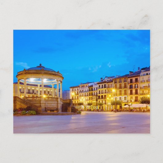 Plaza del Castillo Briefkaart (Voorkant)