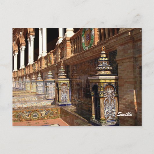 Plaza d'España Briefkaart (Voorkant)