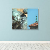 Plaza details canvas afdruk (Insitu (Houten vloer))
