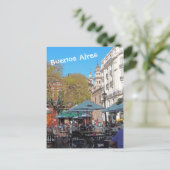 Plaza Dorrego in de middag Briefkaart (Staand voorkant)
