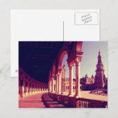 Plaza Espana, Sevilla, Spanje Briefkaart (Voorkant / Achterkant)