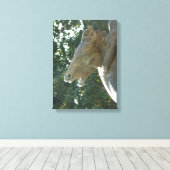 Plaza Horse Canvas Afdruk (Insitu (Houten vloer))