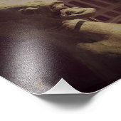 Plaza Horse Foto Afdruk (Hoek)