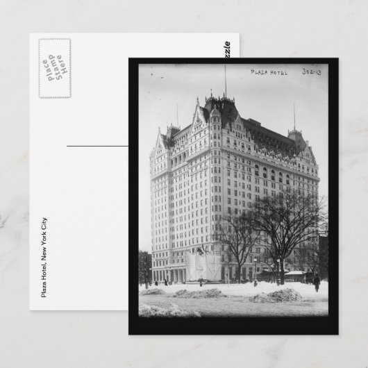Plaza Hotel, New York City  Briefkaart (Voorkant / Achterkant)