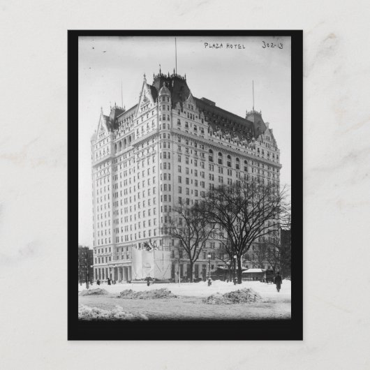 Plaza Hotel, New York City  Briefkaart (Voorkant)
