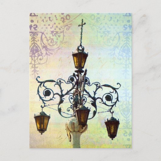 Plaza light 4 briefkaart (Voorkant)