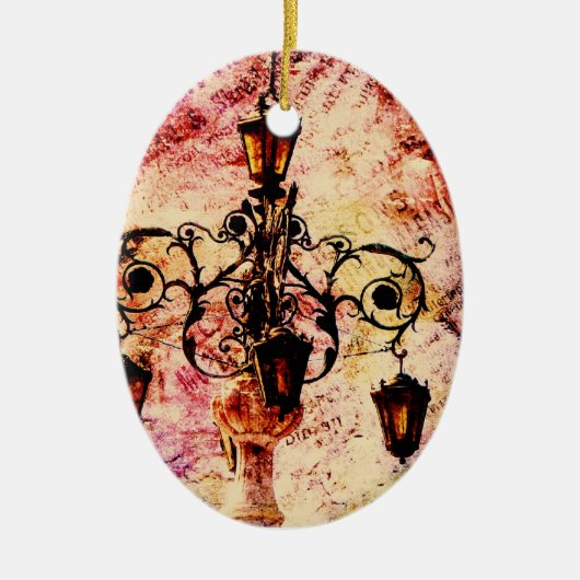 Plaza light keramisch ornament (Voorkant)