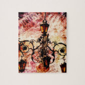 Plaza Light Pink Grunge Legpuzzel (Verticaal)