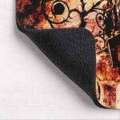 Plaza Light Pink Grunge Muismat (Hoek)