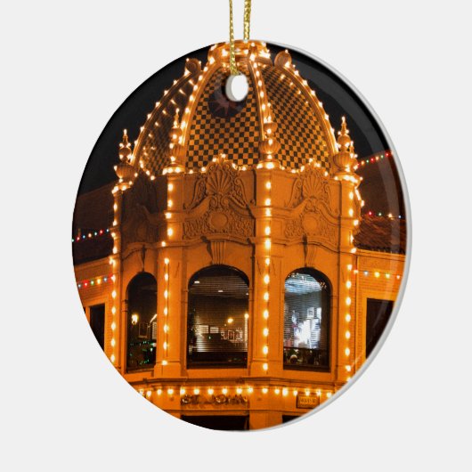 Plaza lights in Kansas City! Keramisch Ornament (Links)