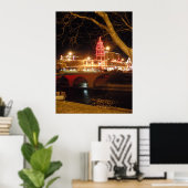 Plaza lights poster (Thuiskantoor)