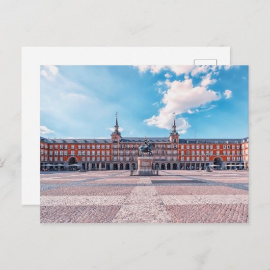 Plaza Mayor Briefkaart (Voorkant / Achterkant)
