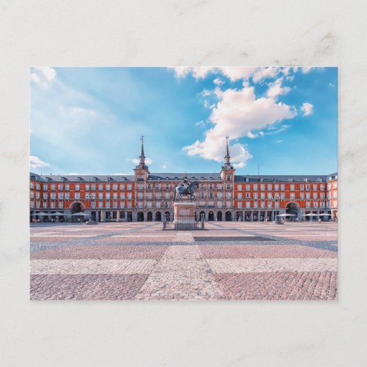 Plaza Mayor Briefkaart (Voorkant)