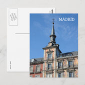 Plaza Mayor, Briefkaart Madrid (Voorkant / Achterkant)