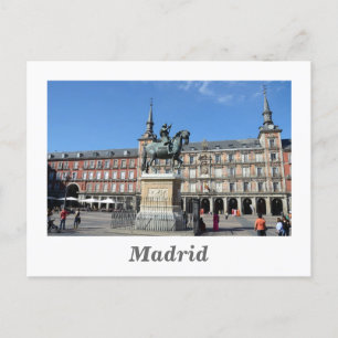 Plaza Mayor, Briefkaart Madrid