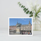 Plaza Mayor, Briefkaart Madrid (Staand voorkant)