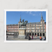 Plaza Mayor, Briefkaart Madrid (Voorkant)