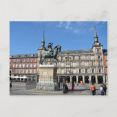 Plaza Mayor, Briefkaart Madrid (Voorkant)
