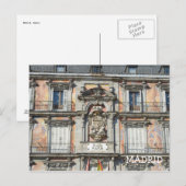 Plaza Mayor, Briefkaart Madrid (Voorkant / Achterkant)
