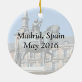 Plaza Mayor, Madrid Ornament (Achterkant)