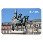 Plaza Mayor, Madrid Premium Magnet Magneet (Horizontaal)