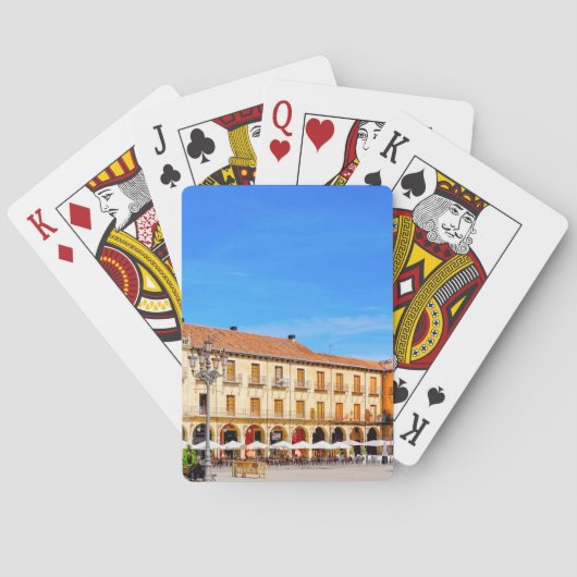 Plaza Mayor Pokerkaarten (Achterkant)