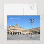 Plaza Mayor, Salamanca Briefkaart (Voorkant / Achterkant)