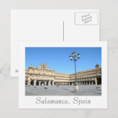 Plaza Mayor, Salamanca Briefkaart (Voorkant / Achterkant)