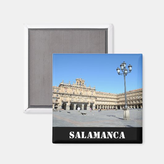 Plaza Mayor, Salamanca Magneet (Voorkant / Achterkant)