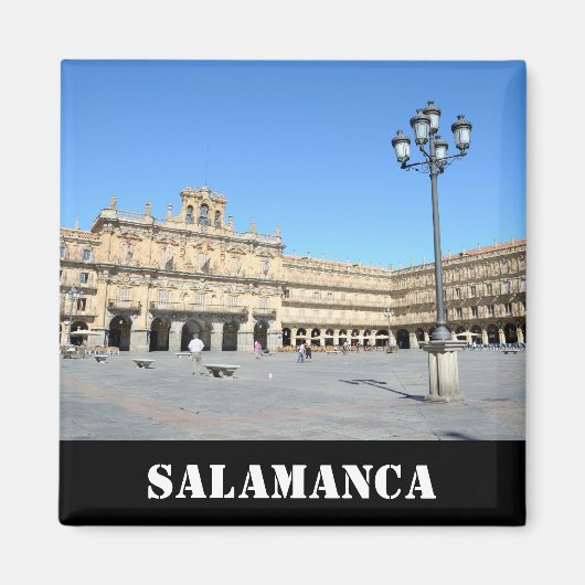 Plaza Mayor, Salamanca Magneet (Voorkant)