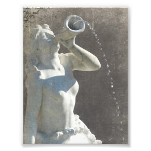 Plaza Mermaid Foto Afdruk