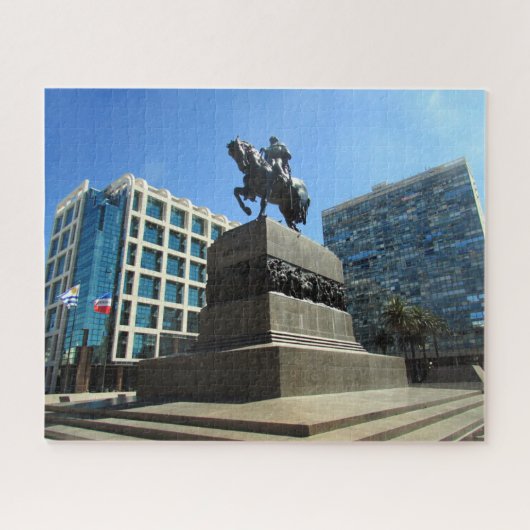 plaza onafhankencia montevideo legpuzzel (Horizontaal)