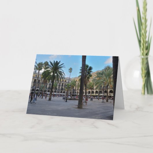 Plaza Real Kaart (Voorkant)