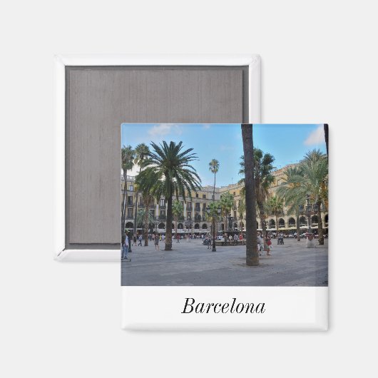 Plaza Real Magnet (Voorkant / Achterkant)