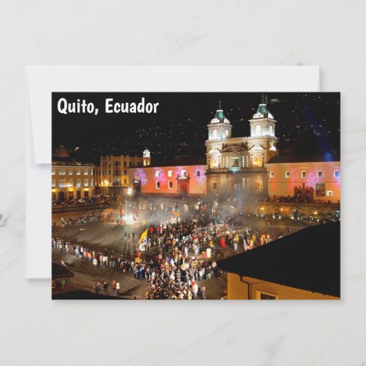 Plaza San Francisco Card (Voorkant)