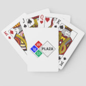 Plaza speelkaarten, standaard-indexgezichten speelkaarten (Achterkant)