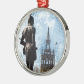 Plaza Uitzicht Metalen Ornament (Links)