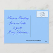 PLB Vrolijk Kerstmis-aanpassen Feestdagenkaart (Achterkant)