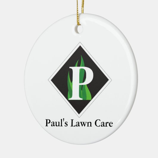 PLC Keramische Cirkel Ornament van de Normale Logo (Links)