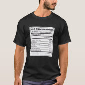 PLC Programmer Funny Programming Facts T-shirt (Voorkant)